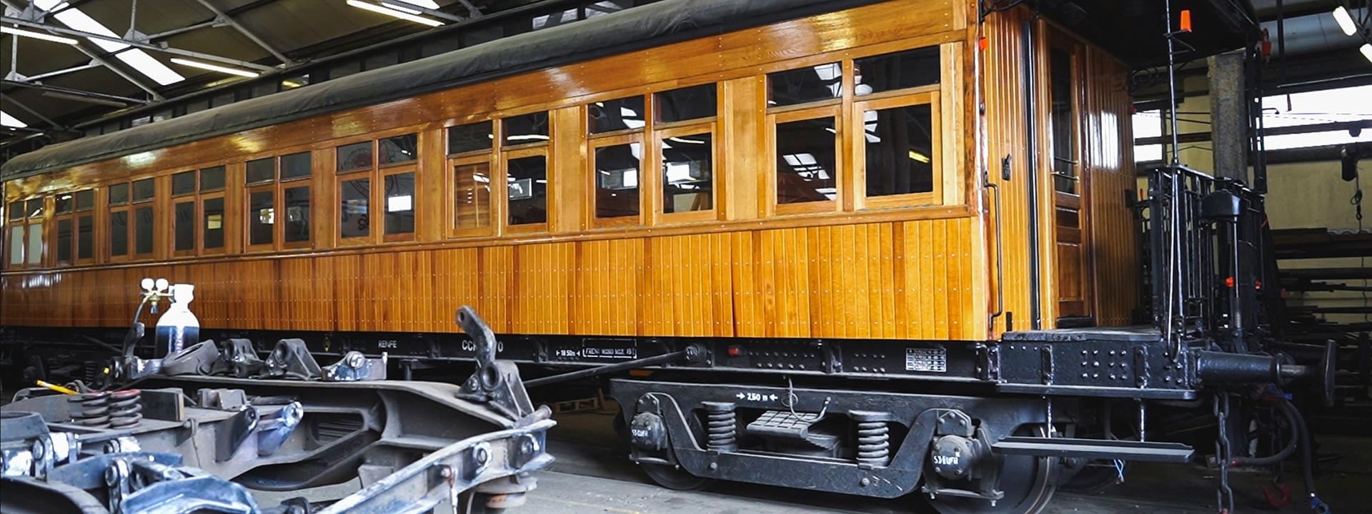 Restoration of Vintage Carriages for a Tourist Train in Spain