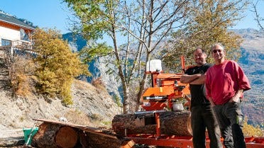 Discovering the Beauty of Wood in the French Alps with Wood-Mizer Equipment  